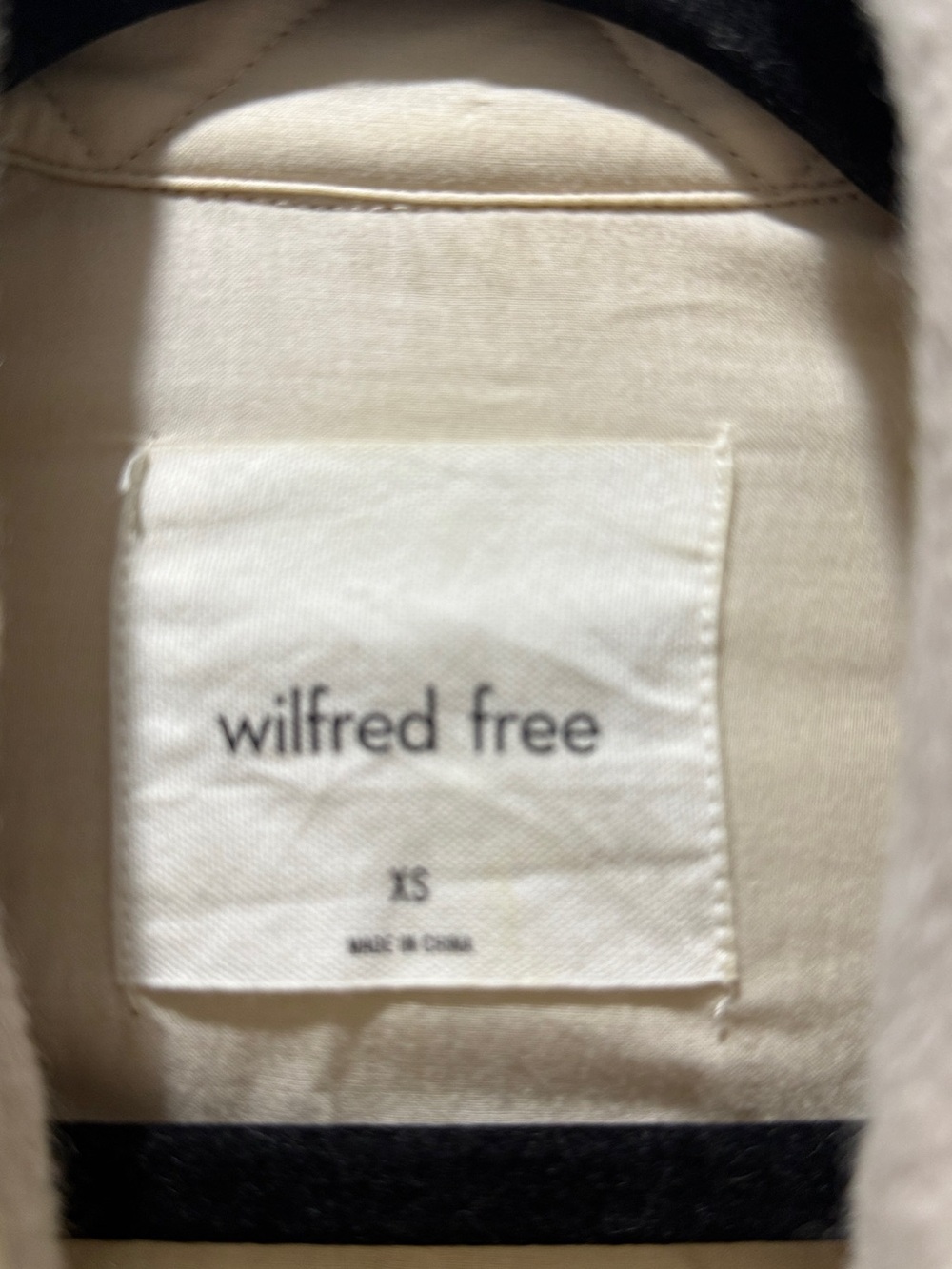 Aritzia Wilfred The Ganna Shirt Jacket Heathered Bone - Picture 4 of 6
